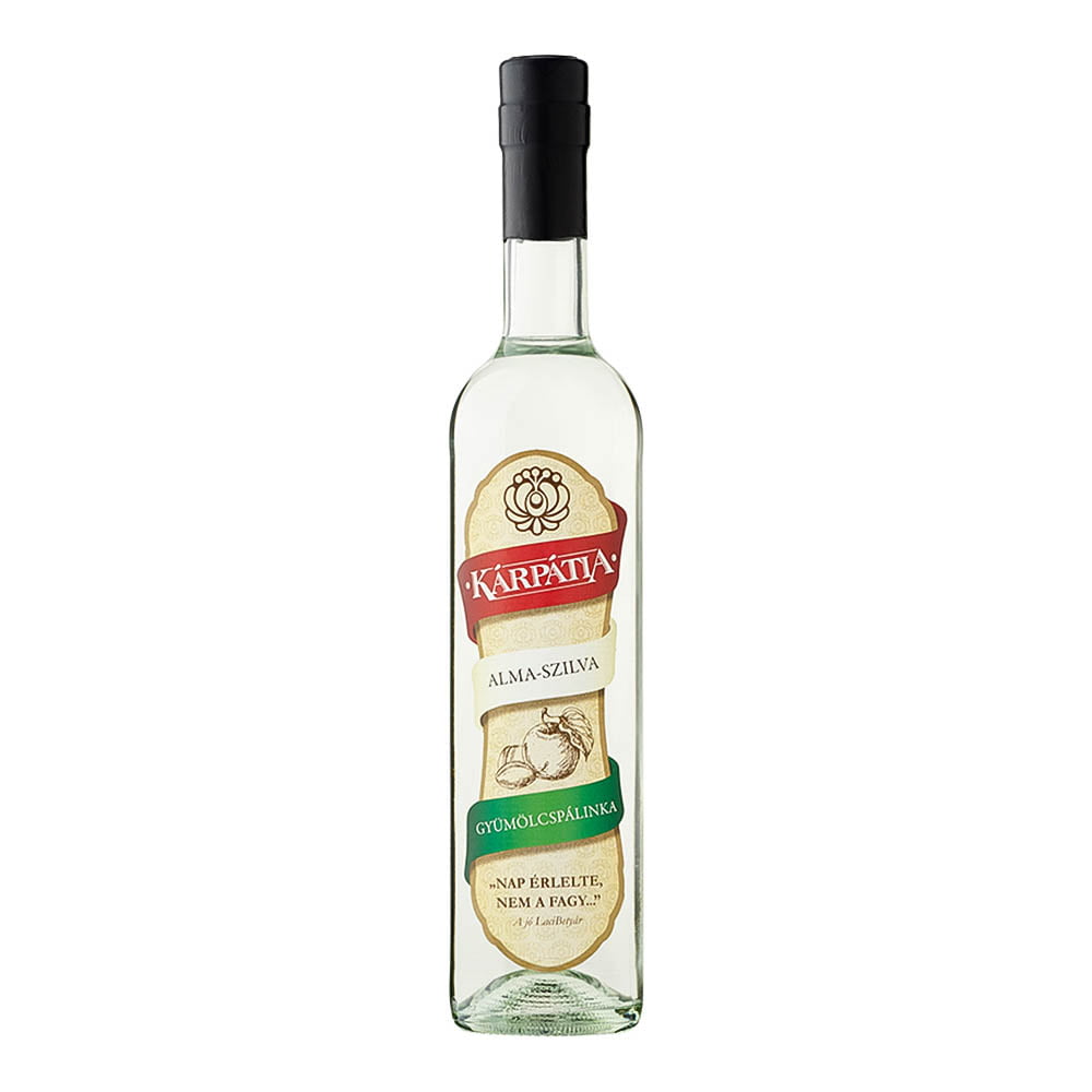 Kárpátia alma-SZILVA pálinka 0,5 37,8%