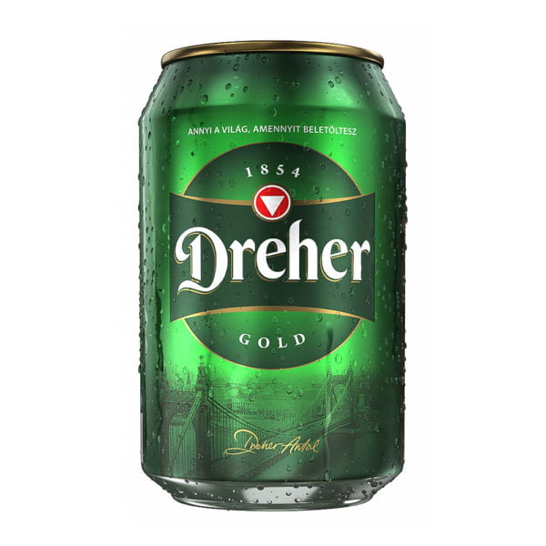 Dreher Gold sör 0,33 dobozos 5%