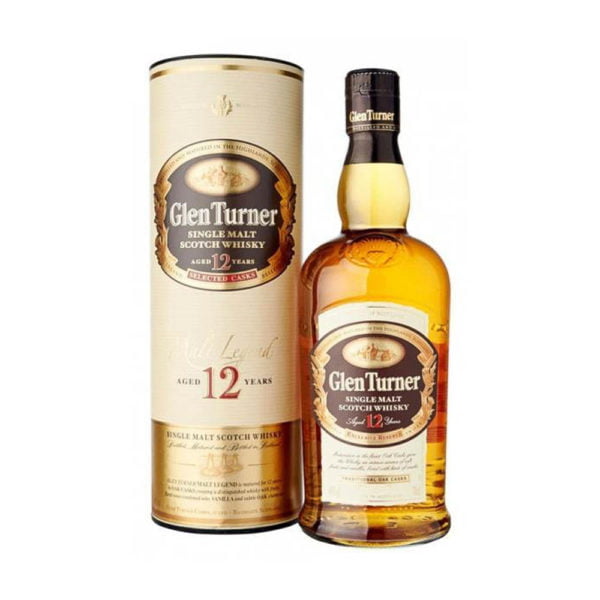 Glen Turner Legend 12 éves Single Malt Whisky 0,7dd. 40%
