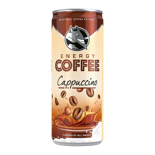 Hell Energy Coffee Cappuccino 0,25 dobozos