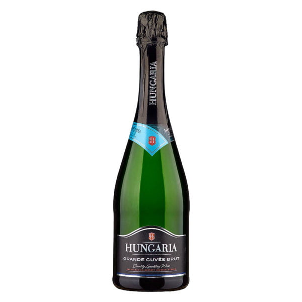 Hungária Grand Cuvée Brut száraz fehér pezsgő 0,75