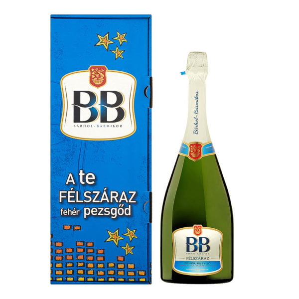 BB.Magnum félszáraz pezsgő 1,5 dd.