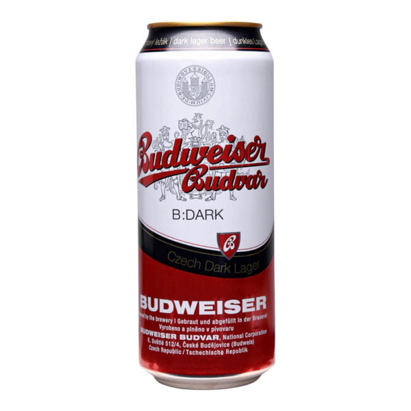 Budweiser Budvar Dark sör 0,5 dobozos 4,7%