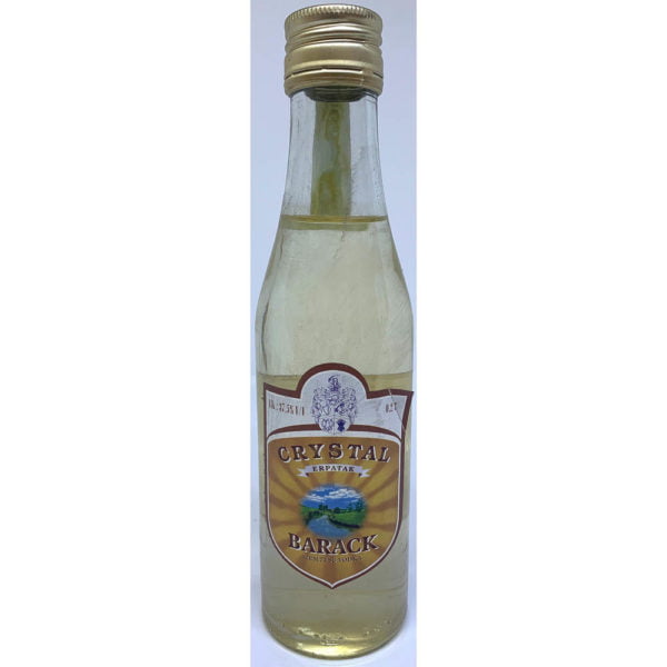 Crystal Barack ízesítésű vodka 0,2 37,5%