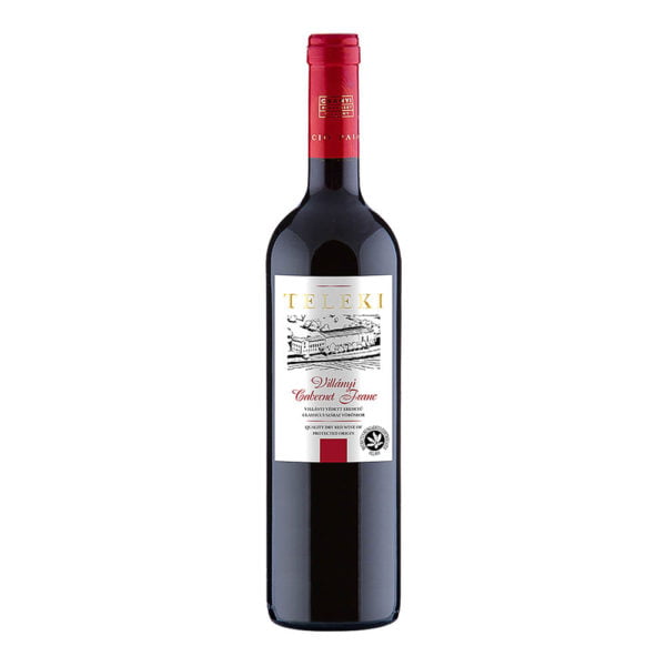 Teleki Gasztro Villányi Cabernet Franc száraz vörösbor 0,75