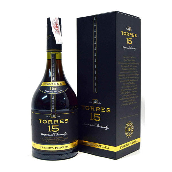 Torres 15 éves Imperial Brandy Reserva Prémium 1,0 dd. 40%