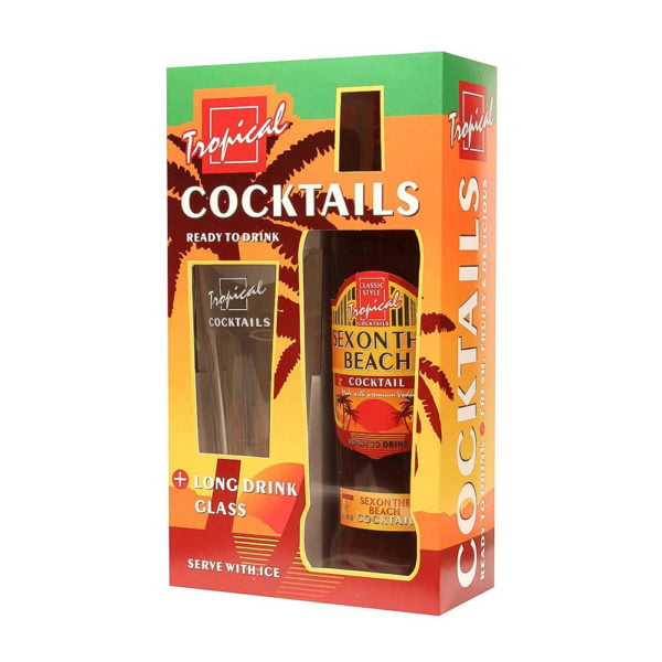 Tropical Sex on the Beach 0,7 dd. + pohár 7%