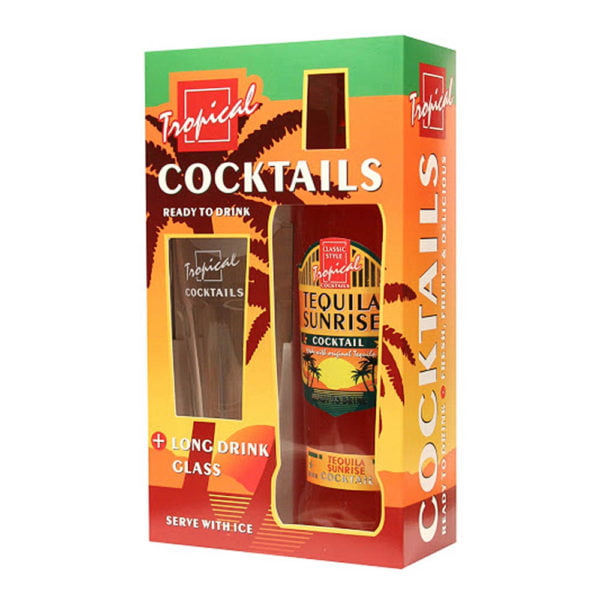 Tropical Tequila Sunrise 0,7 dd. + pohár 7%