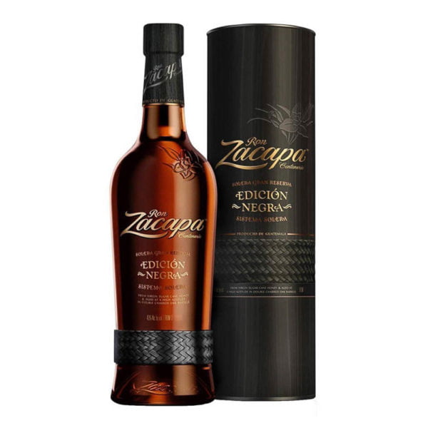 Zacapa Edicion Negra Solera Gran Reserva rum 1,0 pdd 43%