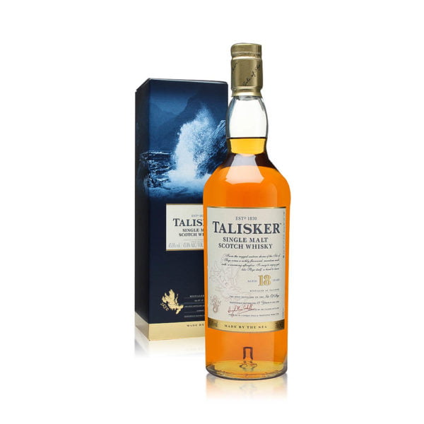 Talisker 18 year Single Malt whisky 0,7 pdd 45,8%