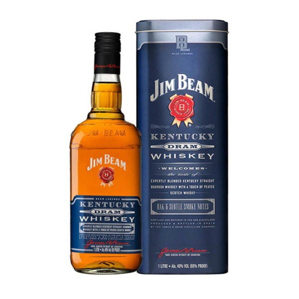 Jim Beam Kentucky Dram whiskey 1,0 fdd. 40%