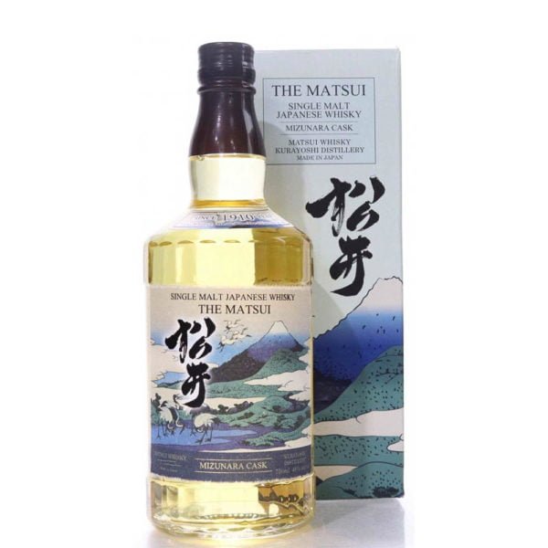 Matsui Mizunara Cask Single Malt japán whisky 0,7 48%