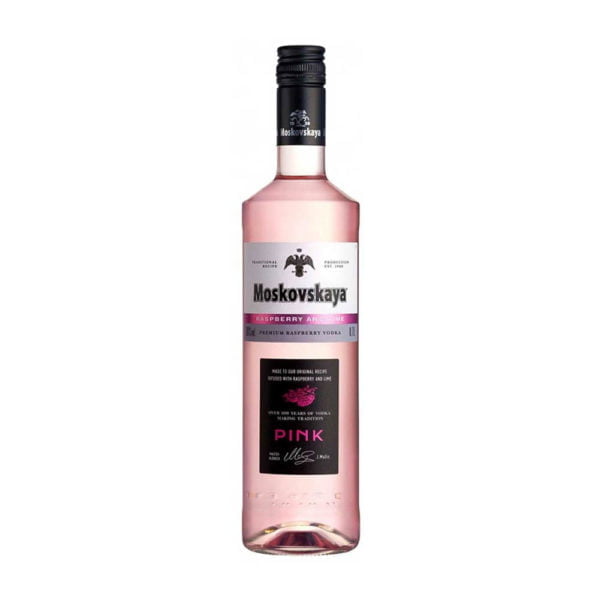 Moskovskaya Pink Raspberry Lime vodka 0,7 38%