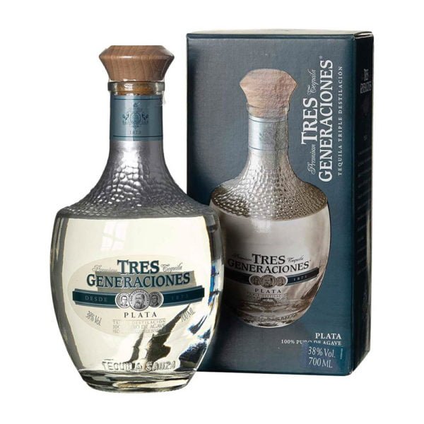 Tequila Sauza Tres Generaciones Blanco 0,7 pdd. 38%