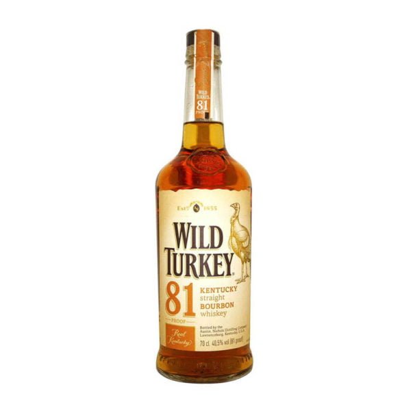 Wild Turkey Bourbon 81 Proof whiskey 0,7 40,5%