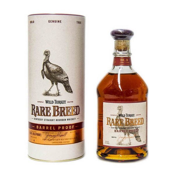 Wild Turkey Rare Breed Barrel Proof whiskey 0,7 pdd. 58,4%