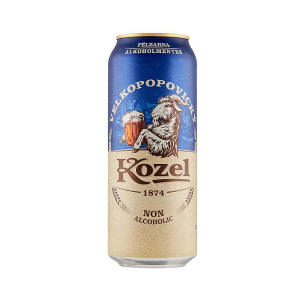 Kozel alkoholmentes félbarna 0,5 dobozos