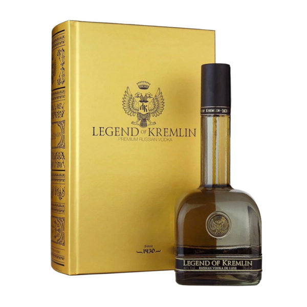 Legend Of Kremlin Gold Book vodka 0,7 pdd 40%