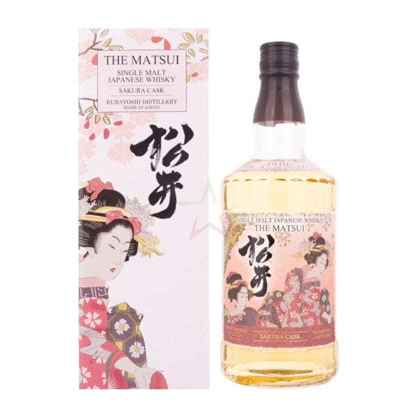 Matsui Sakura Cask Single Malt japán whisky 0,7 dd 48%