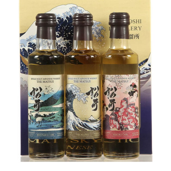 Matsui Single Malt Collection whsky 3*0,2 48%
