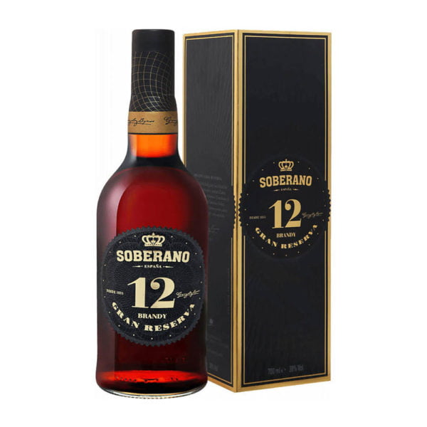 Soberano Solera Gran Reserva 12éves brandy 0,7 pdd. 38%