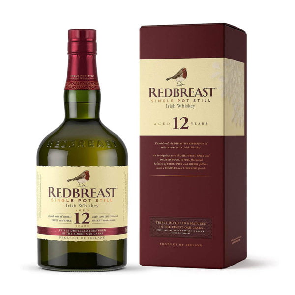 Redbreast 12 éves Ír Single Malt whiskey 0,7 pdd 40%