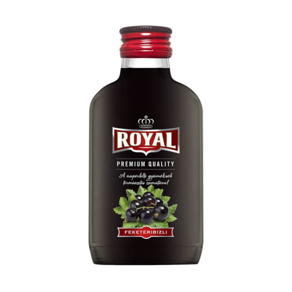 Royal Feketeribizli likőr 0,1 30%