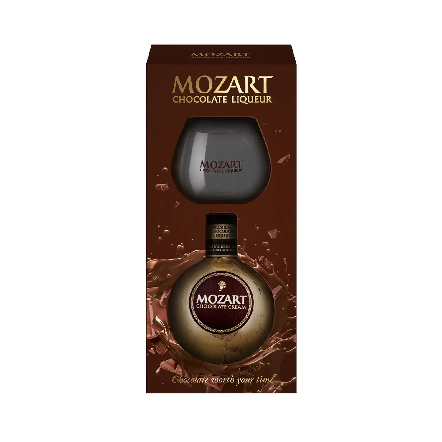 Mozart Chocolate Cream 0,5 dd+pohár 17% 1 Mozart Chocolate Cream 0,5 dd+pohár 17%