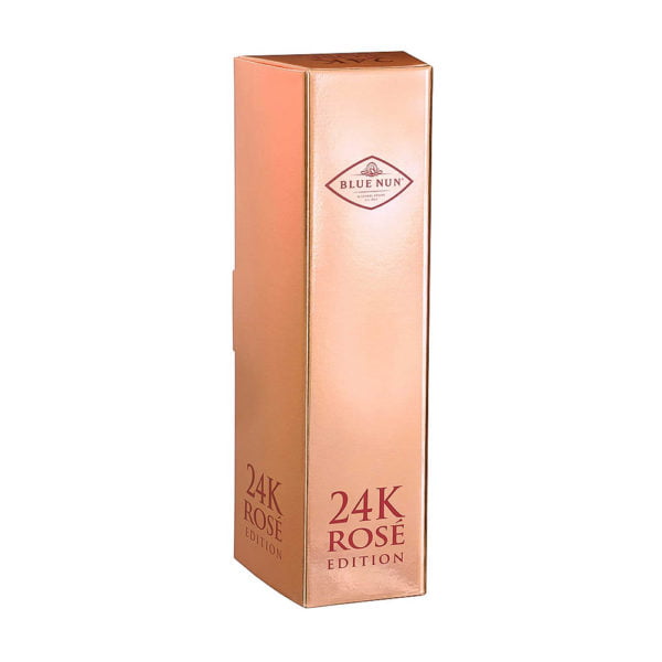 Blue Nun Rosé pezsgő+aranylemezkék dd 0,75