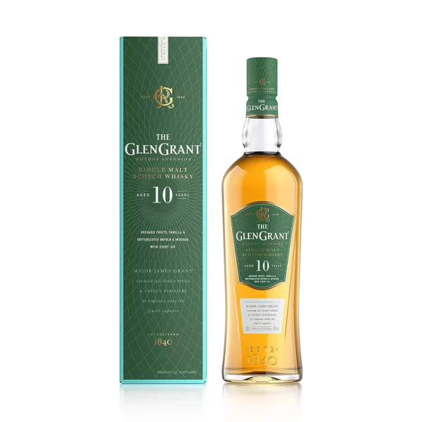 Glen Grant 10 éves Single Malt whisky 0,7 pdd 40%