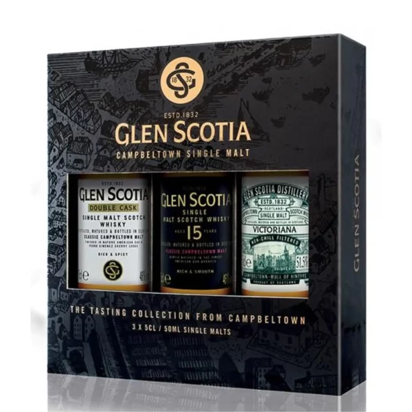 Glen Scotia Mini Pack 3x0,05dd(2*46%,54,2%)