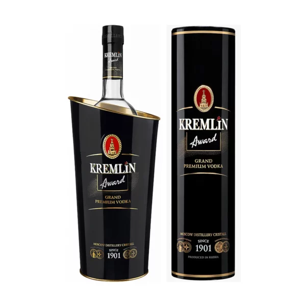 Kremlin Award Grand Premium vodka 1,0 fdd+pezsgősvödör 40%