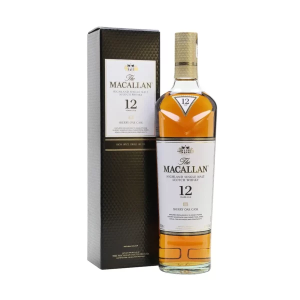 Macallan Sherry Oak 12 éves whisky 0,7 40%