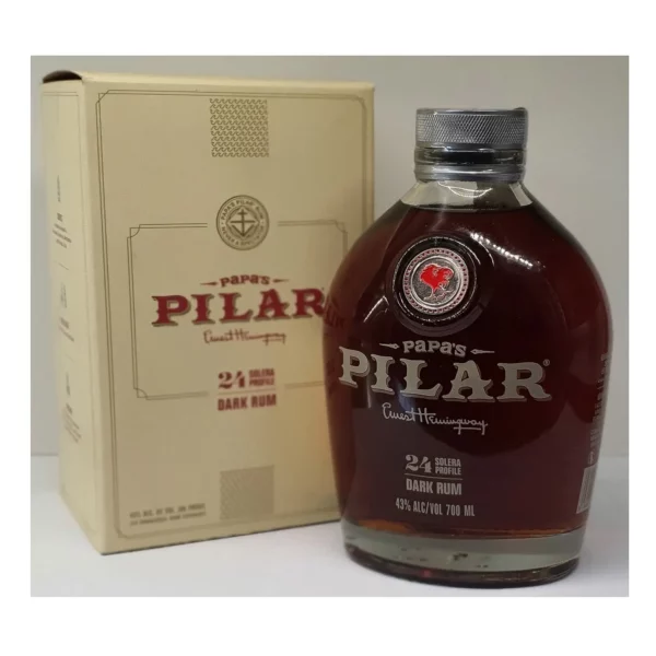 Papas Pilar Dark USA rum 0,7 pdd 43%