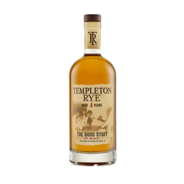 Templeton Rye 4 years whiskey 1,0 40%