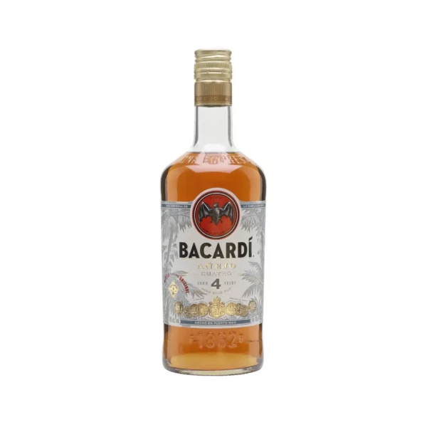 Bacardi Cuatro 4 éves rum 0,7 40%