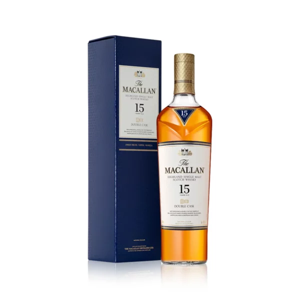 Macallan 15 éves Double Cask whisky 0,7 pdd 43%