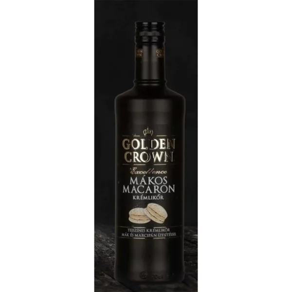 Golden Crown Mákos Macaron krémlikőr 0,7 17%