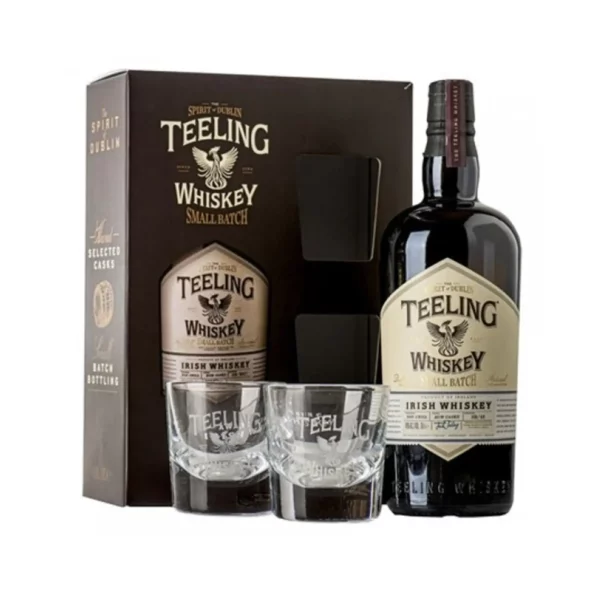 Teeling Small Batch whiskey 0,7 pdd+2 pohár 46%