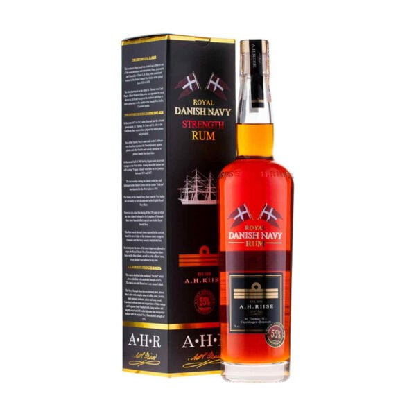 A.H.Riise Royal Danish Navy Strenght rum 0,7 55%