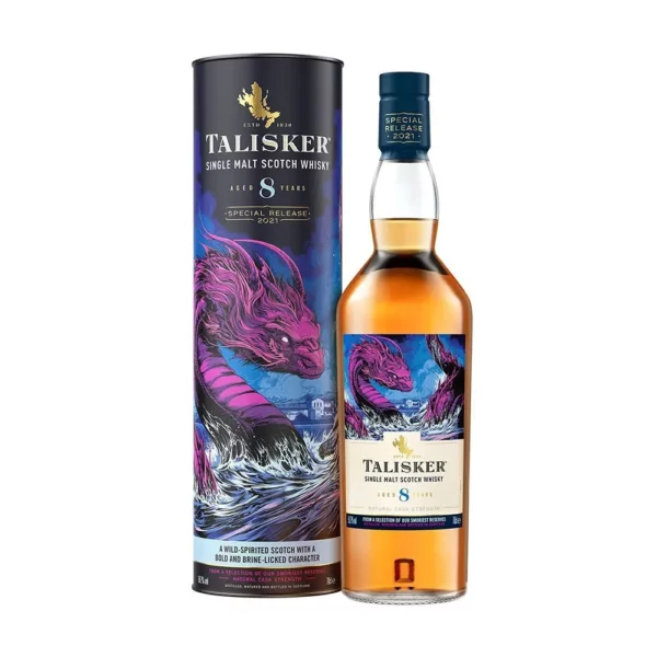 Talisker 8 éves Special Release 2021 whisky 0,7 pdd 59,7%