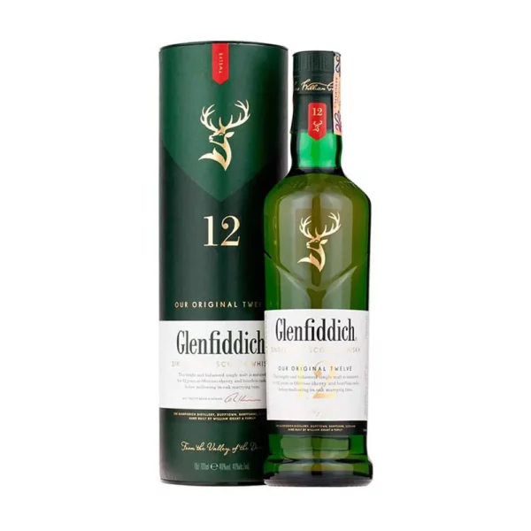 Glenfiddich 12 éves whisky 1,0 pdd 40%