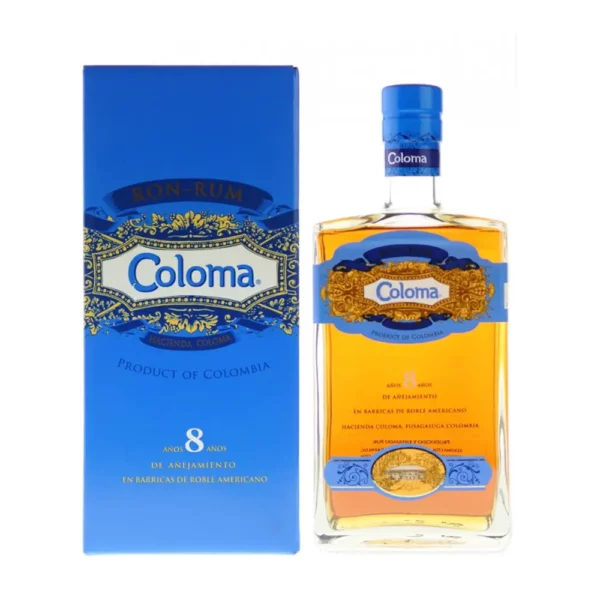 Coloma 8 éves rum NewBox 0,7 pdd 40%