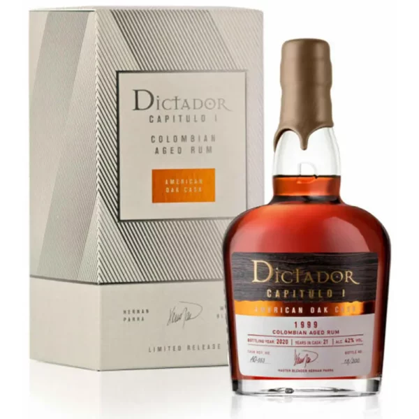 Dictador 1999 American Oak Cask Capitulo 0,7 pdd 42%