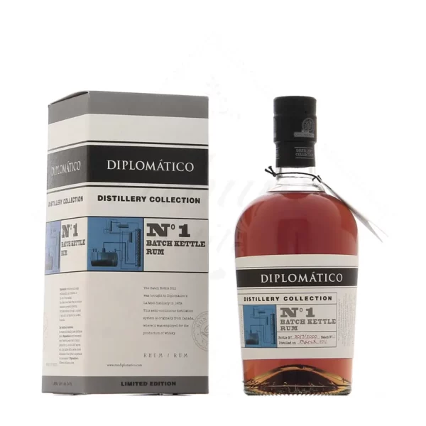 Diplomatico N1 Single Batch Kettle rum 0,7 pdd 47%