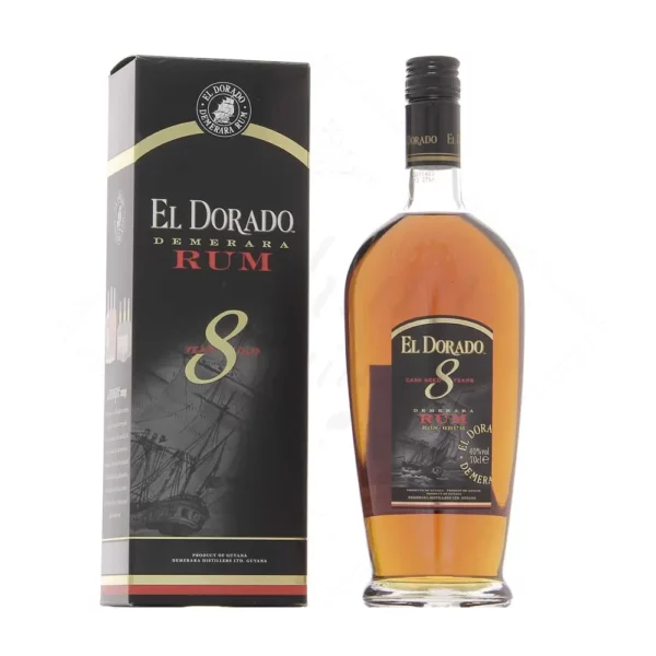 El Dorado 8 éves rum 0,7 40%