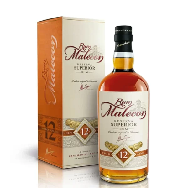 Malecon 12 éves Panamai Rum 0,7 pdd. 40%