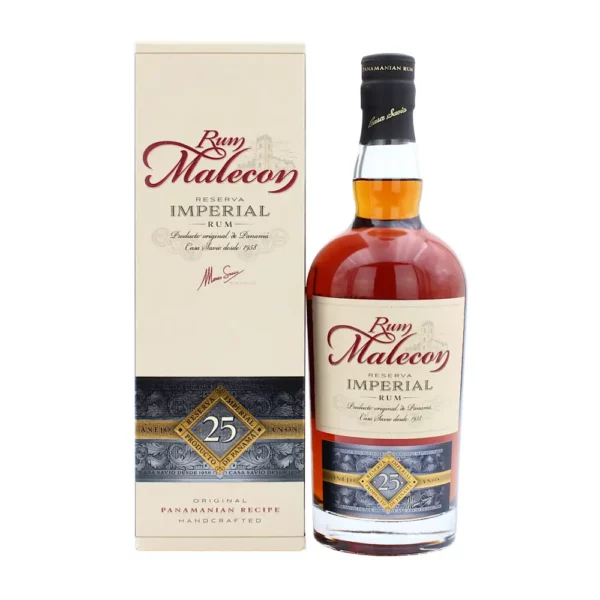 Malecon 25 év Panamai Rum 0,7 pdd. 40%