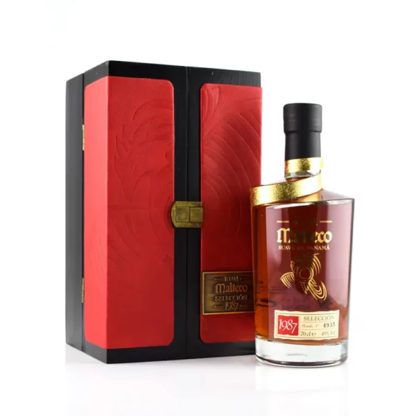 Malteco rum 1987. Seleccion 0,7 fa DD 40%