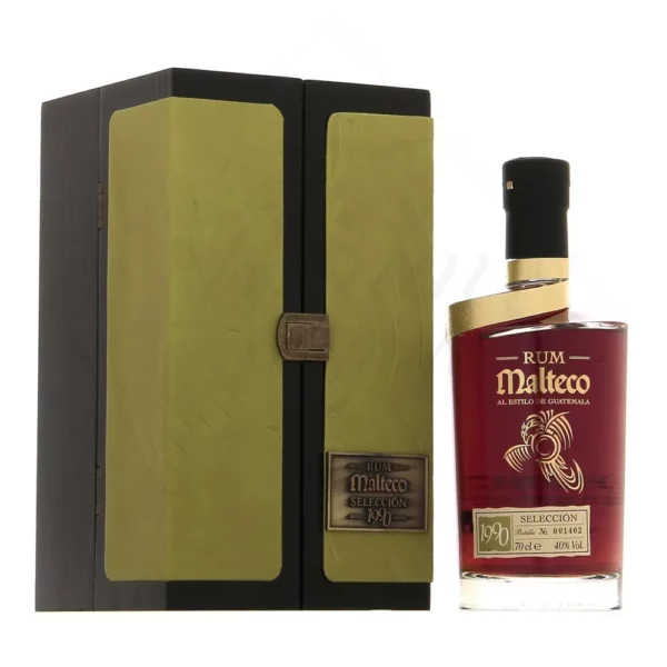 Malteco rum 1990. Seleccion 0,7 fa DD 40%